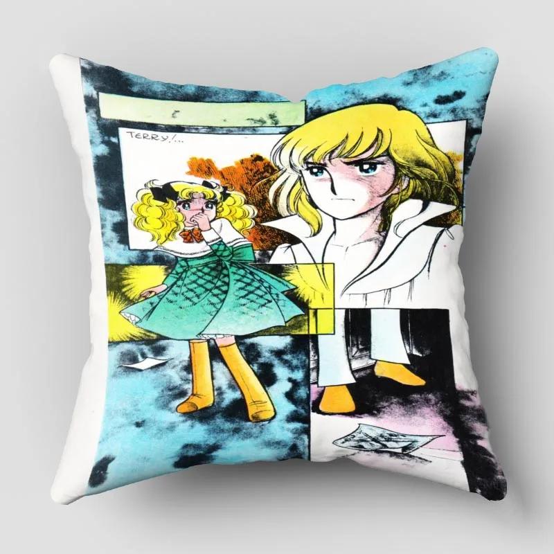 Candy Candy Kissenbezug Kissenbezug zum Anpassen Modernes Zuhause Dekokissenbezug für Wohnzimmer 45x45cm