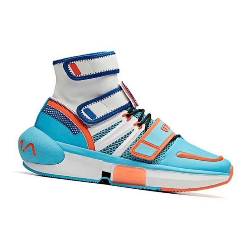 Dragon Ball x Anta High Top Basketball Shoes Mens Blue 11941620-12