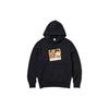 UNIQLO Sweatshirts Unisex Black Hooded Moderate Regular 446634-09