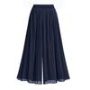 New 6 Colors Summer Plus Size Women Loose Chiffon Wide Leg Pants Size M-6XL