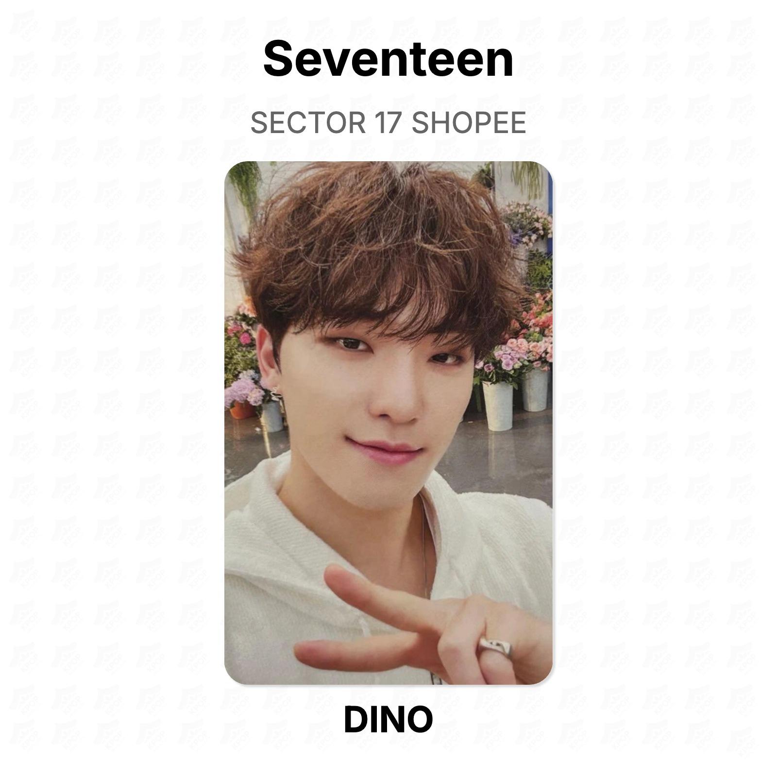 Seventeen SECTOR 17 SHOPEE Official Photocard DINO