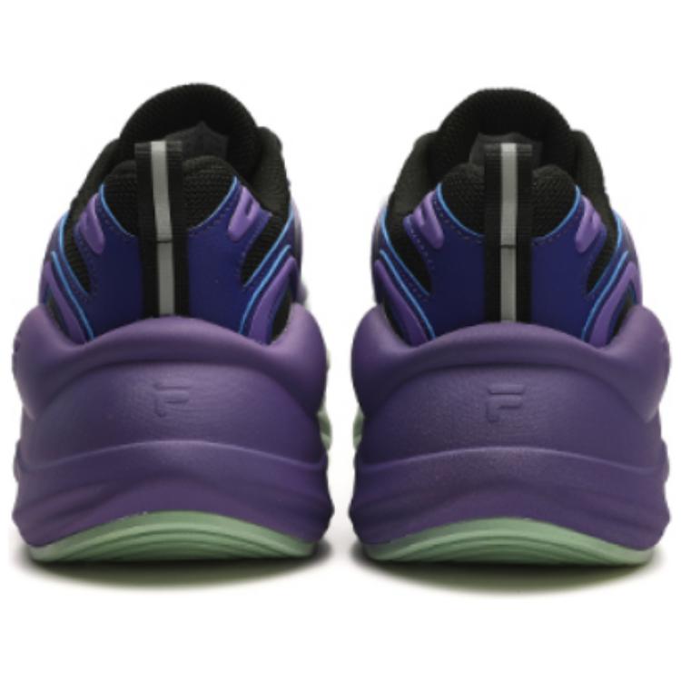 Fila Fusion Buzzard Meteor Shoes Casual Thick Sole Low Top Lifestyle Shoes Women sneaker Purple T12W341115FFD