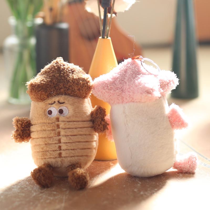 Cute Cute Plush Tower Small Pendant Plush Toy Doll Cartoon Bag Hanging Ornament Keychain Doll Doll