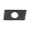 Real Carbon Fiber Co-pilot Glove Box Handle Cover Trim For Jeep Cherokee 2014-18