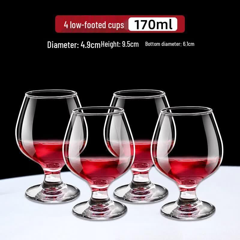 Qiwei European Style Handmade Universal Stemmed Wine Glasses