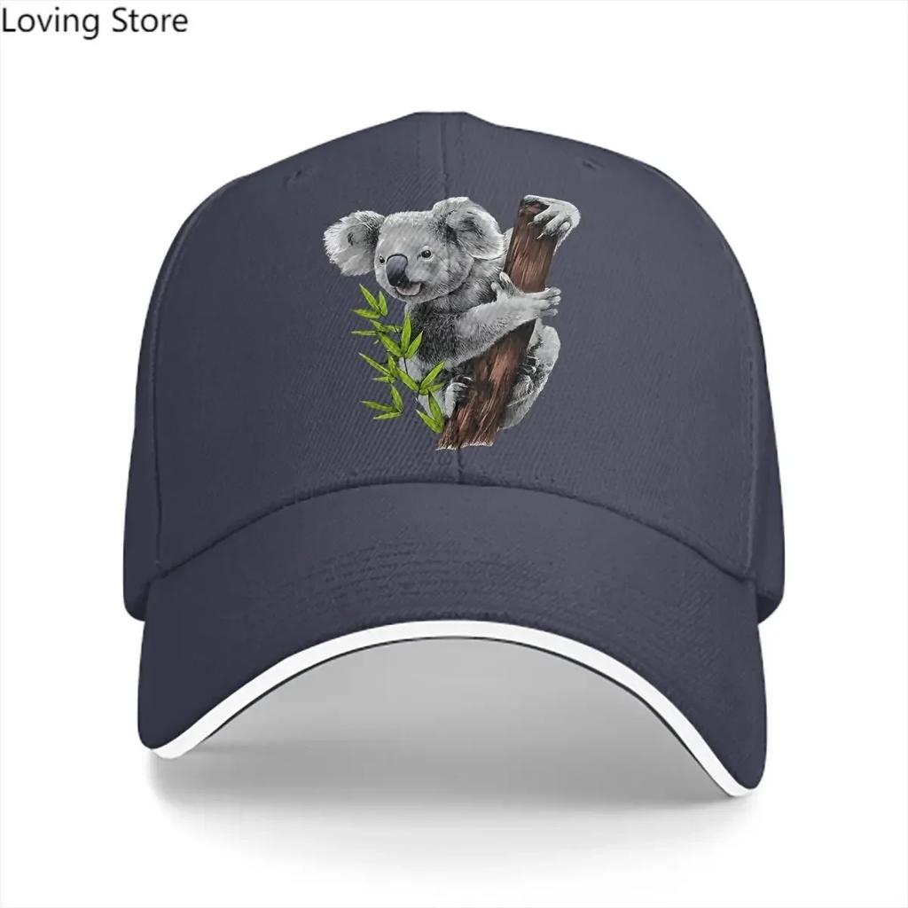 Koala Baseballkappe Unisex Hüte Damen Schirmmütze Snapback Australischer Koala Kappen