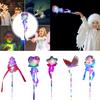 Light Led Up Sticks Toy Christmas Tree Pentagram Princess Flash Wand Prop Party