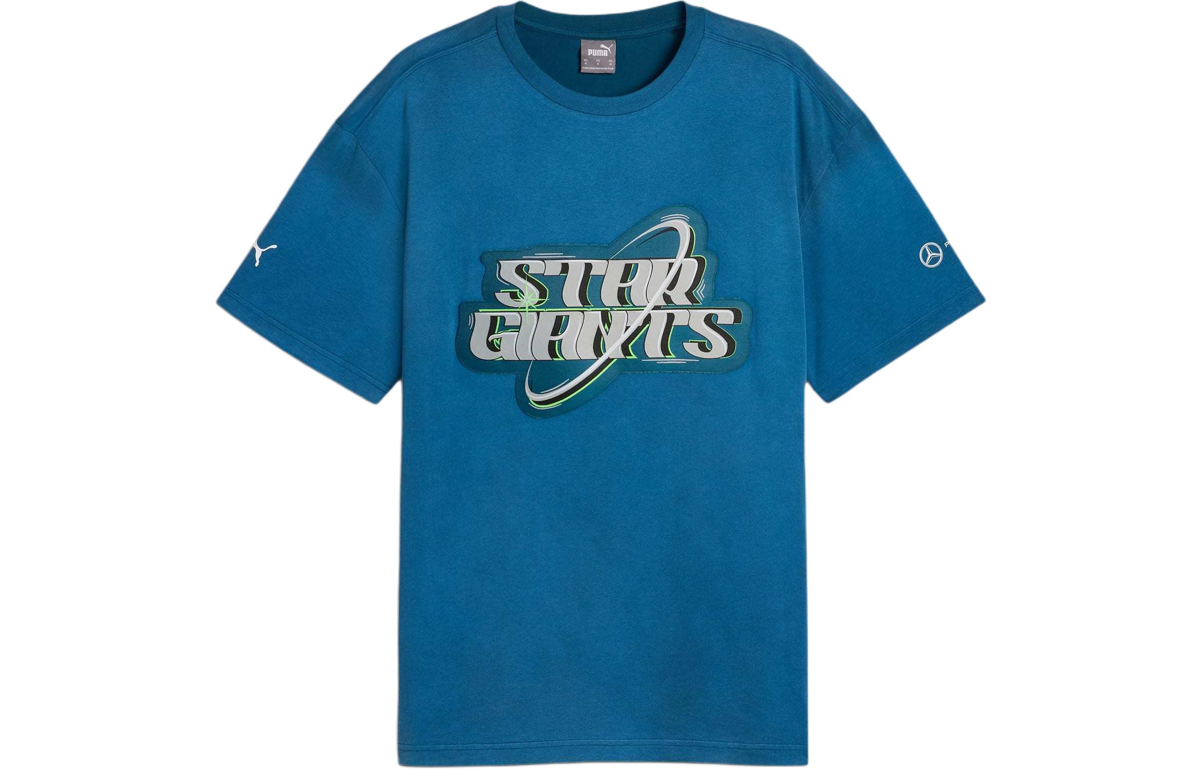 PUMA Camiseta Mercedes AMG Petronas F1® Team Crews Go Summer Para Hombre 623736-07 M
