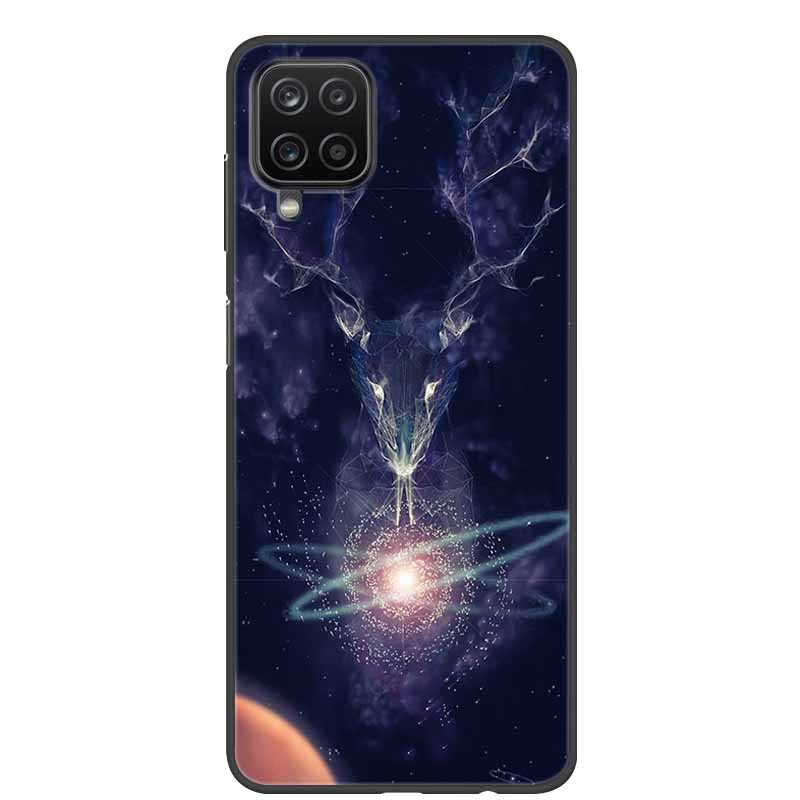 For Samsung A12 Case Marble Soft Silicone Back Case for Samsung Galaxy A12 GalaxyA12 Nacho A 12 SM-A125 Phone Cover Coque Fundas