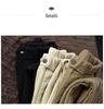 Dames harembroek met verdikte taille, herfst/winterstijl 2026, modieuze elastische taille, lange, comfortabele broek