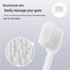 Portable Soft Bristle Travel Toothbrush - Compact & Comfortable for Business Trips