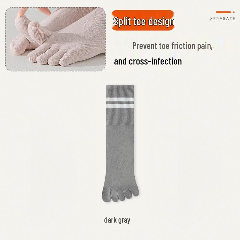 

Women s Trendy Split-Toe Non-Slip Mid-Calf to Over-the-Knee Socks for Spring, Autumn, and Winter One Size