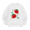 8Tonteuleogkeiseu [Oya Tomato Sweatshirt] Unisex Oversized Fit