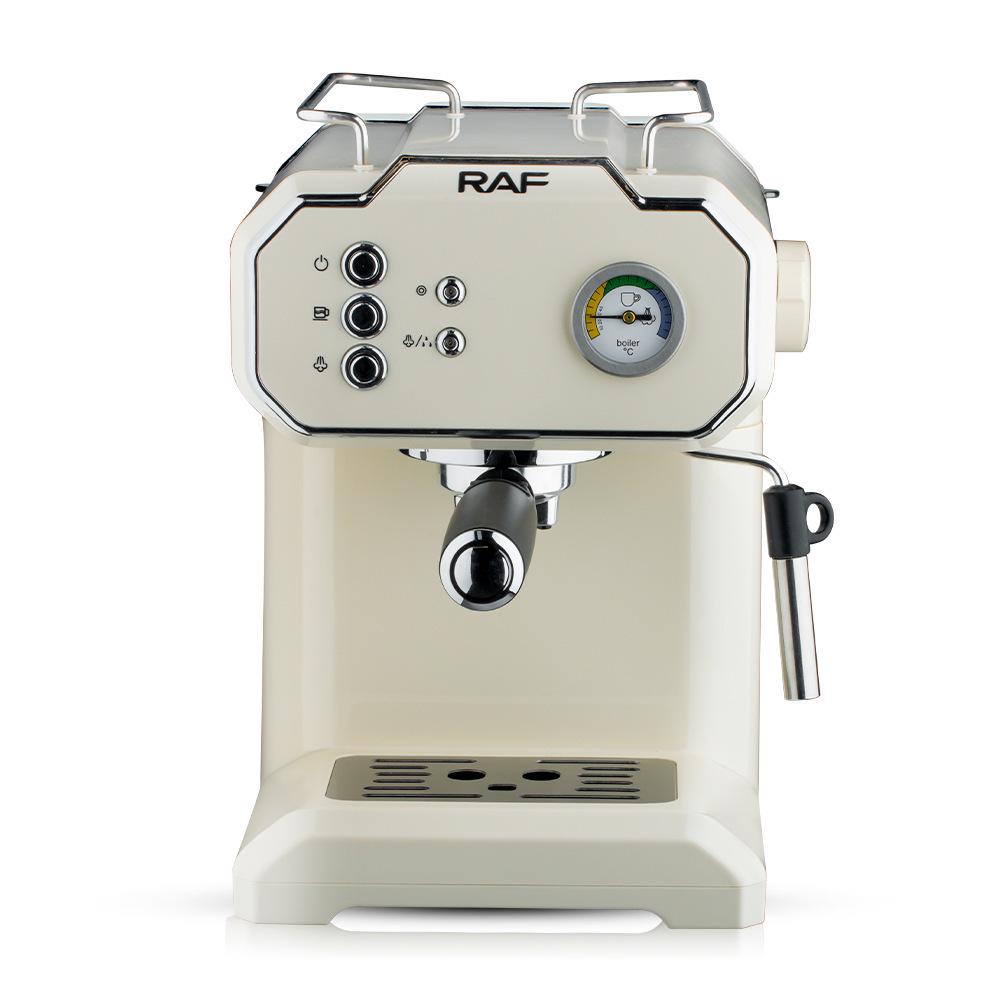 European/Australian Standard Semi-Automatic Coffee Machine with High-Pressure Extraction and Steam Milk Frothing