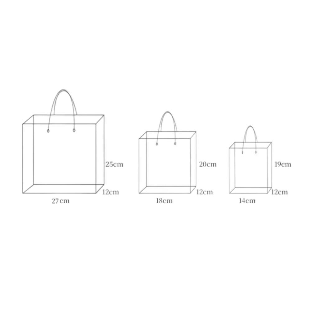 New Rainbow Gift Packaging Bag Waterproof Large Capacity Handbag PVC Swimming Storage Bag Party