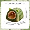 Cat Bed Enclosed Hideaway Portable Shaped Winter Warm with Removable Washable Cushion Cozy Puppy