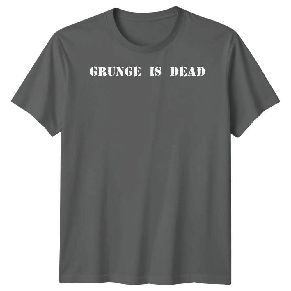 Grunge Is Dead Musik Grunge Unisex T-Shirt Unisex Grafik T-Shirt Vintage Stil