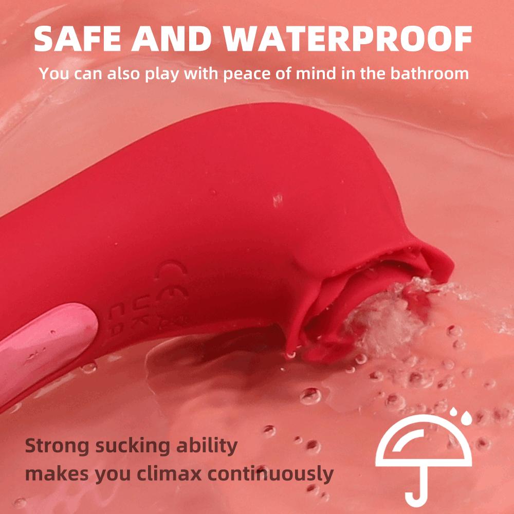 Přísavný klitoris Výkonný růžový sací vibrátor Ženská klitorisová bradavka Orální vakuový stimulátor Masážní přístroj Sexuální hračka pro dospělé Zboží pro ženy