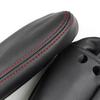 2x Front Seat Armrest Handle Leather Cover For Citroen C4 Peugeot 307 2008 2009