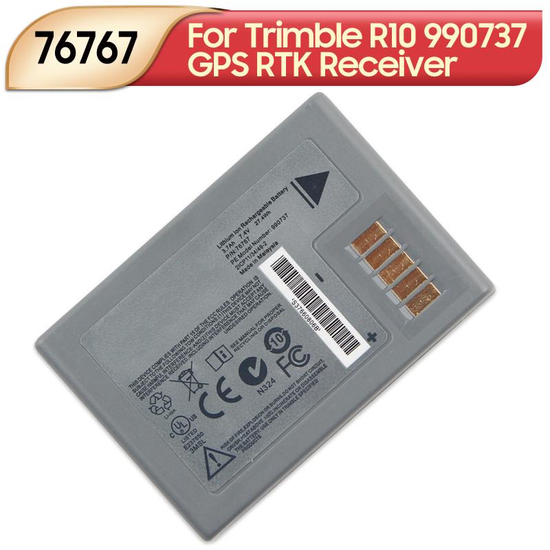 Wiederaufladbarer Lithium-Ionen-Akku 76767 Für Trimble R10 990737 GPS RTK Empfänger Akku-Ladegerät 27,4 Wh