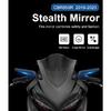 2024 CBR650R Rearview Mirror Motorcycle Invisible Rearview Mirror For Honda CBR 650R CBR650R 2019-2024 Aluminum Winglet Mirror