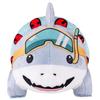 New Anime Jeff The Land Shark Plush Toys Kawaii Stuffed Dolls Cute Sharp Animals Doll Plushies Kids Birthday Gifts 20cm