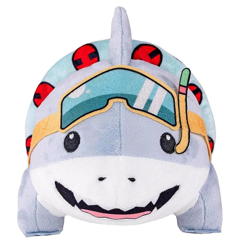 New Anime Jeff The Land Shark Plush Toys Kawaii Stuffed Dolls Cute Sharp Animals Doll Plushies Kids Birthday Gifts 20cm
