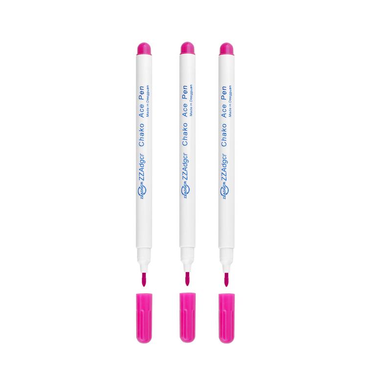 1/7pcs Ink Disappearing Fabric Marker Pen DIY Cross Stitch Water Erasable Pen Dressmaking Tailor's Pen for Quilting Sewing Tools
