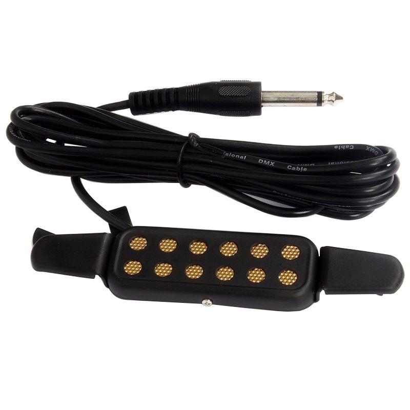 Acoustic Guitar Pickup Transducer Amplifier Guitar Pickup Sound Hole Musical Instruments