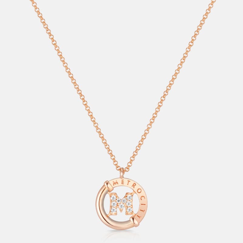 METROCITY JEWELRY M Basic Rose Necklace A241BN9188RPA