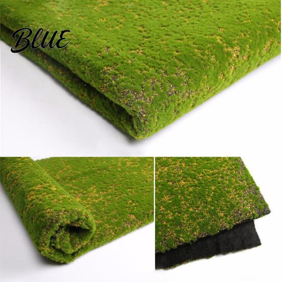 Simulation Moss Artificial Grass Foldable Beautiful Natural Fake Plant for Living Room Lawn