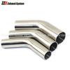 19/25/32/38/45/51/57/63/76mm OD Butt Welding 45 Degree Elbow SUS 304 Stainless Steel Sanitary Pipe Fitting Homebrew