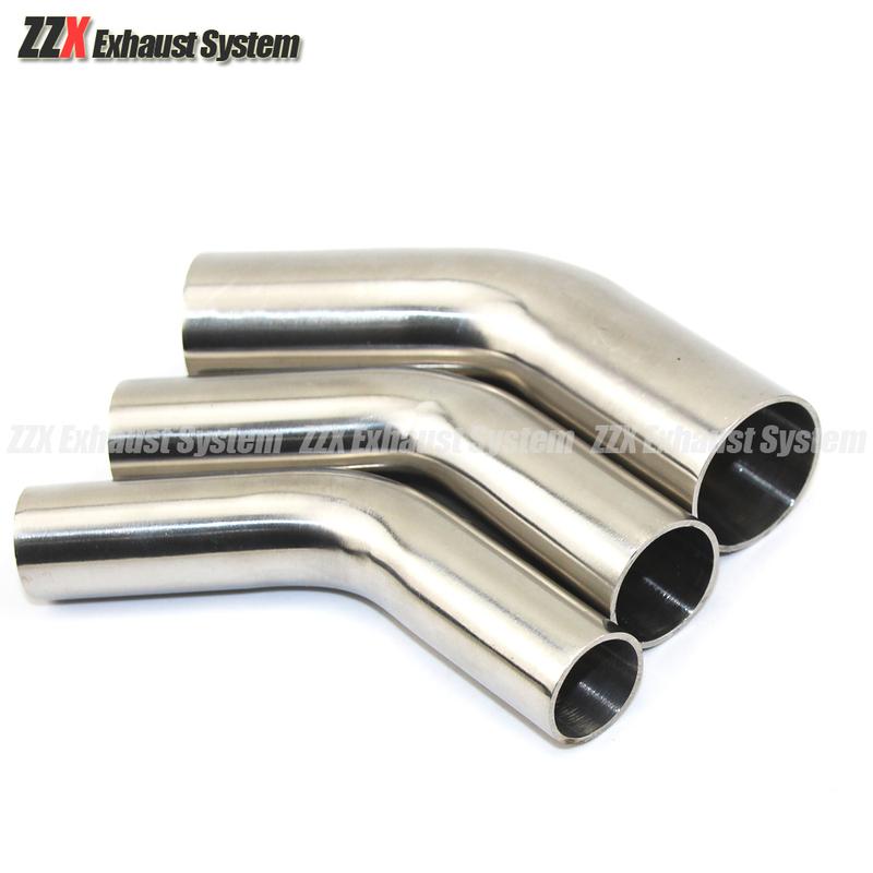 19/25/32/38/45/51/57/63/76mm OD Butt Welding 45 Degree Elbow SUS 304 Stainless Steel Sanitary Pipe Fitting Homebrew