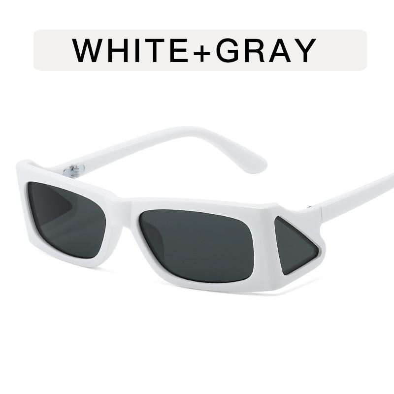 Fashion Rectangle Shape Men's Sunglasses UV400 Protection Sun Glasses for Women Driving Hiking Sunglass Women