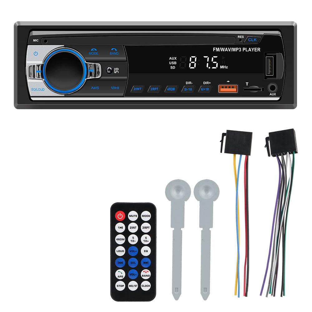 Car Radio Car Accessories USB TF FM Receiver Digital BT Audio Music Stereo Car MP3 Player Remote Control