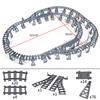 KAZI High-Tech Kreativní Město Nádraží Kolejnice Power Function Stavebnice Cihly DIY Dětské Vlaky Hračky Dětské dárky