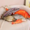 Soft Material Fish Plush Toy 3D Giant Fish Cushion Pillow Carp Plush Pillow  Home Decoration