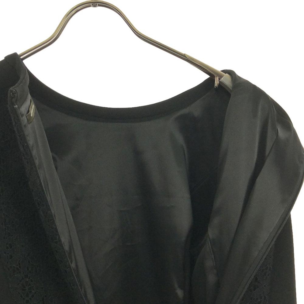 MACKINTOSH LONDON made in Japan Long sleeve race one piece 40 black Women Used