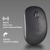 Souris optique sans fil - ngs - fog pro black - 1000 dpi - boutons silencieux - nano usb