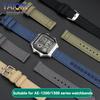 Canvas quick release strap  For Casio G-Shock AE-1200WH/1300/1000/A159 A158W A168 / F91w AE1200 nylon Bracelet Watch Band 18mm