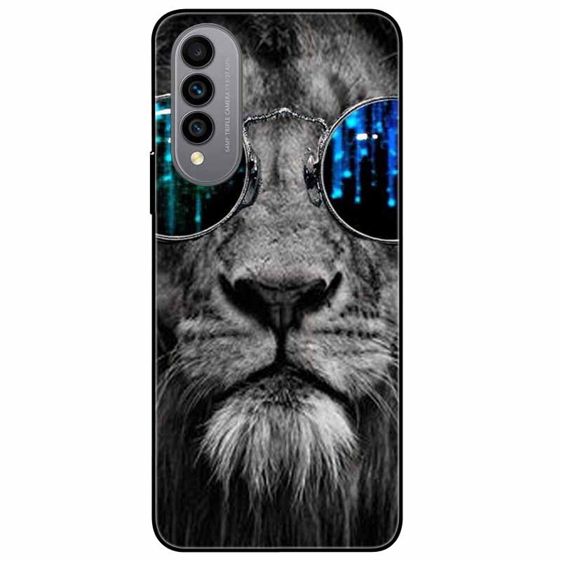 For Wiko T50 Case T 50 Phone Cover Soft Silicone Shockproof TPU Back Cases for Wiko T50 WikoT50 4G 6.6'' Fundas Coques Animal