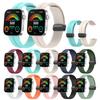 Comfortable Silicone Band with Magnetic Lock Breathable Accessory Sweat Resistant Silicone Watch Strap for Watch Fit3