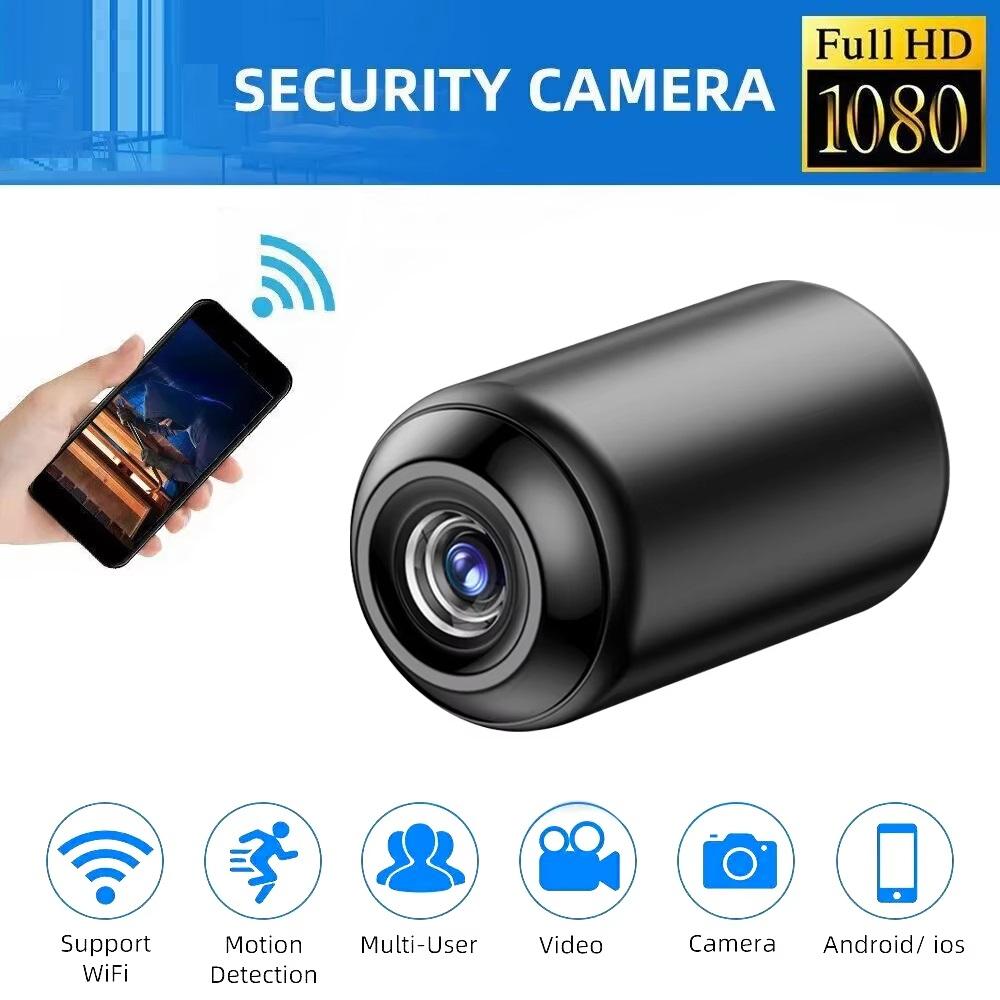1080P Wireless HD Camera - WiFi Indoor Home Night Vision Monitoring, Remote Network Cam via Mobile