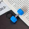 Cross-Border Sports Keychain: Creative Metal Dumbbell Pendant