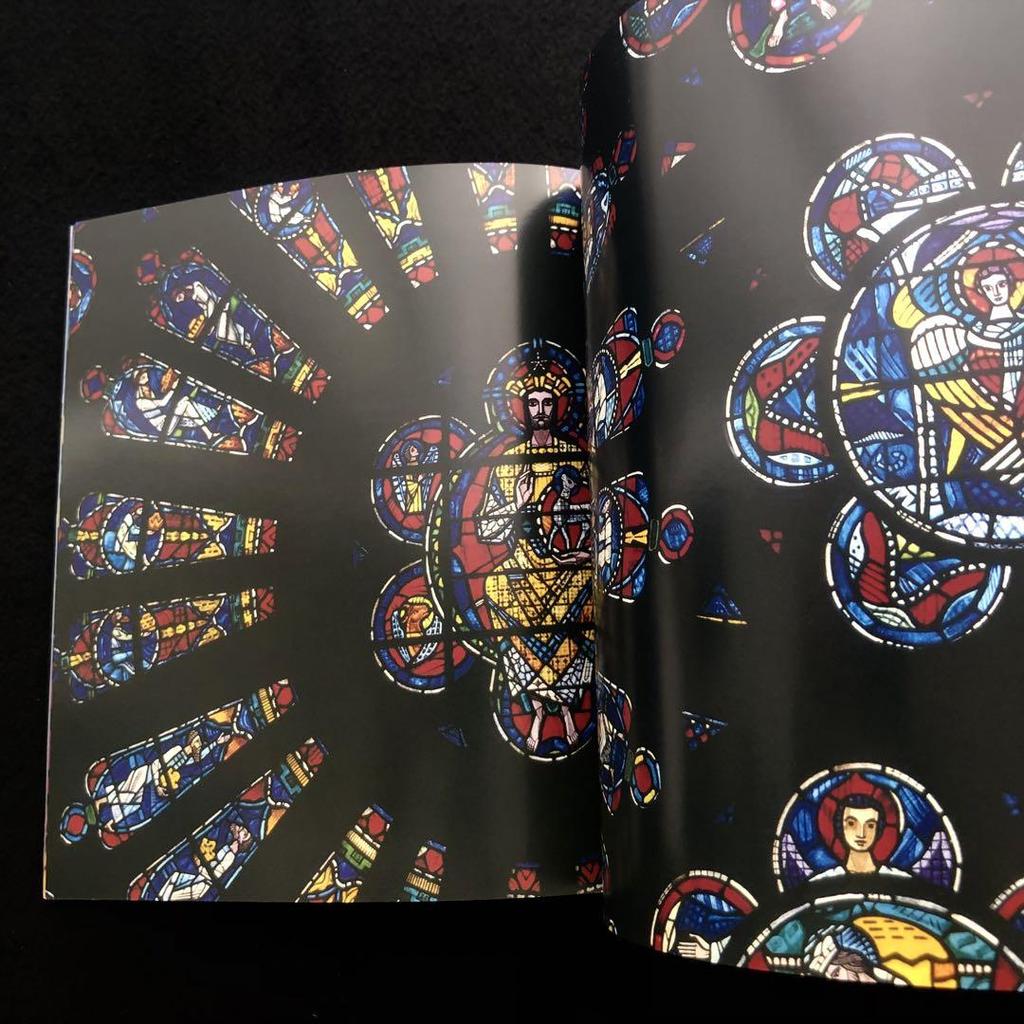 [USED] Washington National Cathedral stained glass photo book "JEWELS OF LIGHT