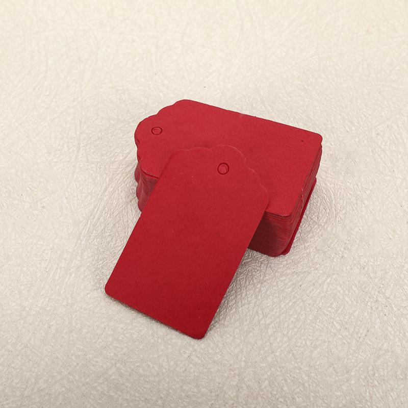 Prázdné cenovky z kraftového papíru pro DIY, pečení a dekoraci