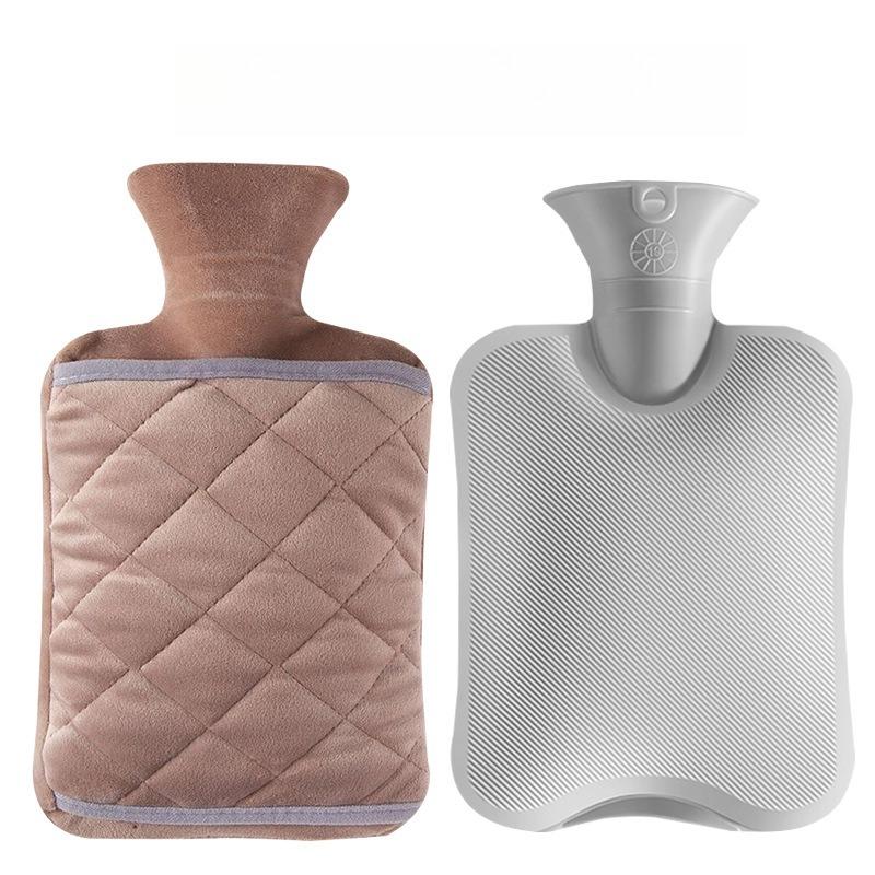Hot Water Bottle Covers Cold-proof Warm Insulated Cover Hand Feet Warmer Explosion-Proof Water Bottles Hot Water Women's Menstrual Warm Abdominal Bag
