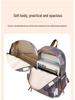 Women's Retro Plaid Large Capacity School Backpack - Japanese College Style
