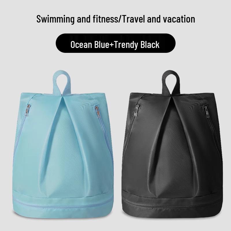 Waterproof Wet/Dry Separation Swimming Backpack for Travel and Fitness Storage