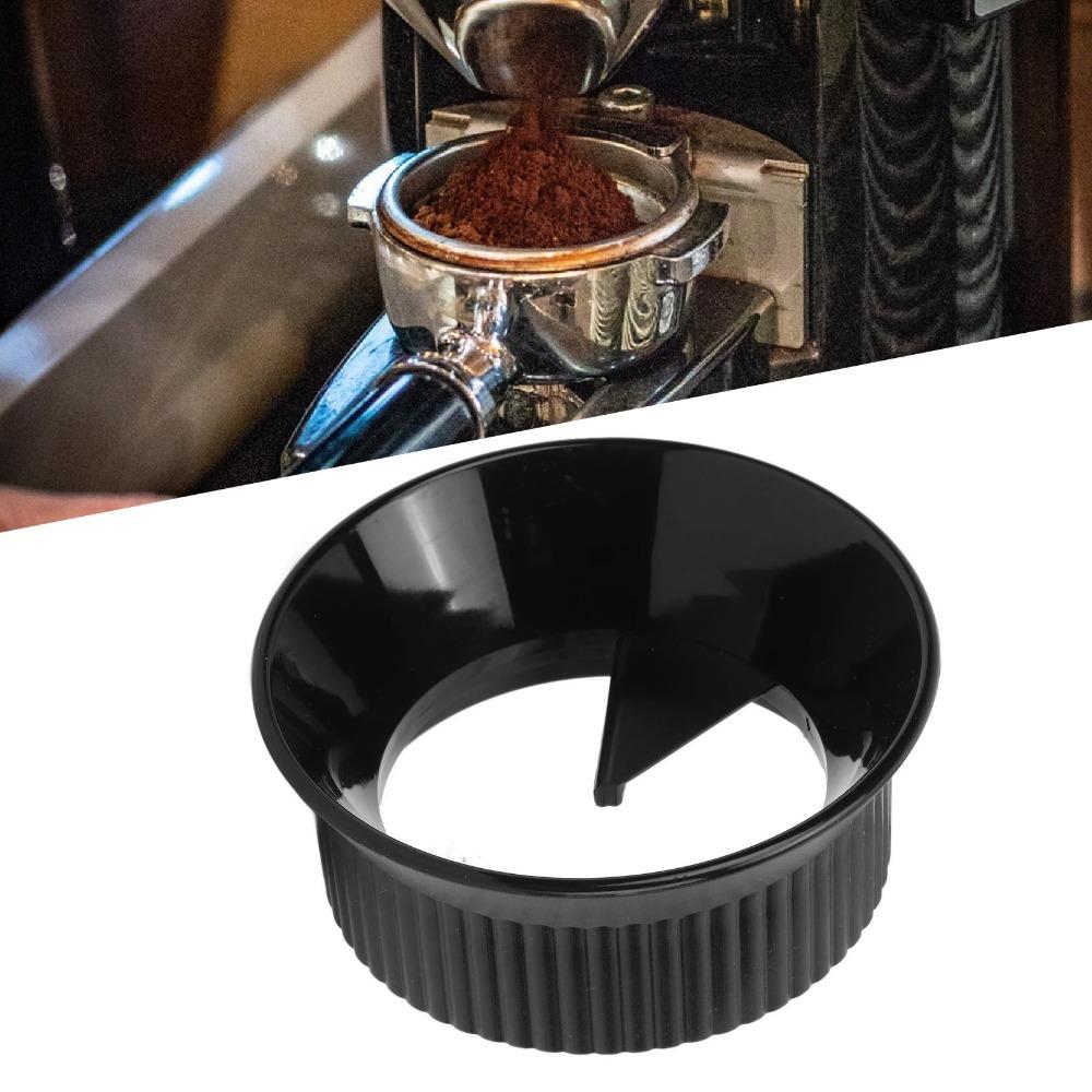 Transparenter/Schwarzer Moka-Kanne Dosiertrichter Kaffee-Dosierring Kaffeekocher für den Herd